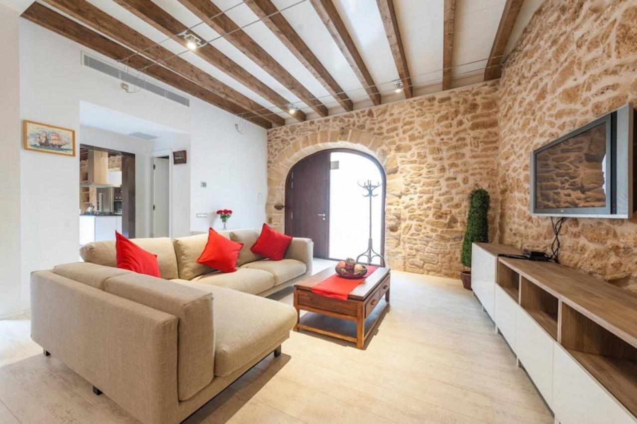 Вилла Casa Sa Pedra, En El Centro Historico De Alcudia Экстерьер фото